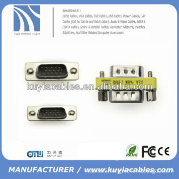 DB 9PIN MALE TO FEMALE VGA Cable Connector